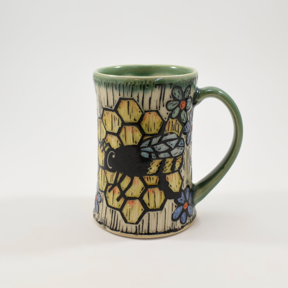 Bee Mug - Green