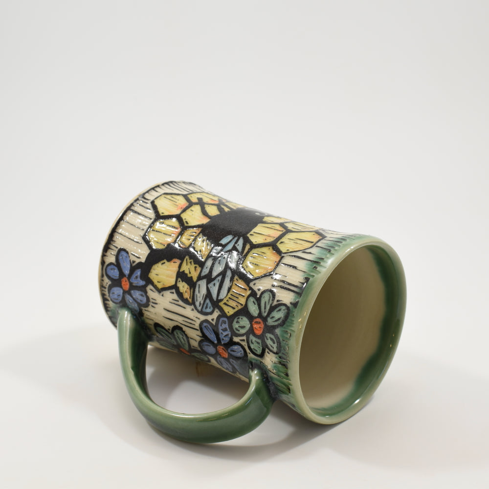 Bee Mug - Green