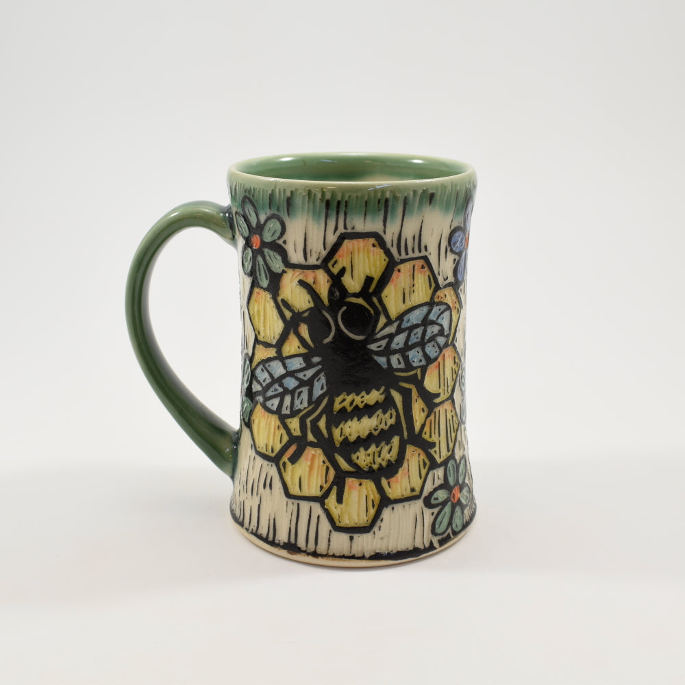Bee Mug - Green