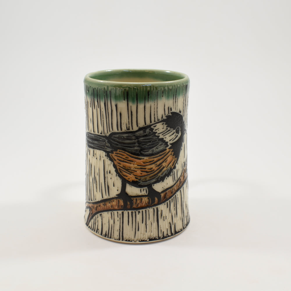 Chickadee Mug - Green