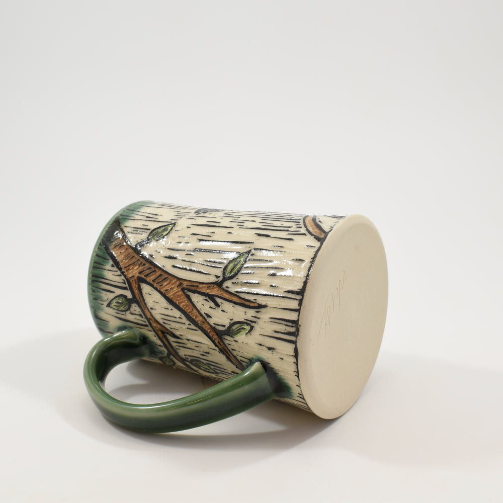 Chickadee Mug - Green
