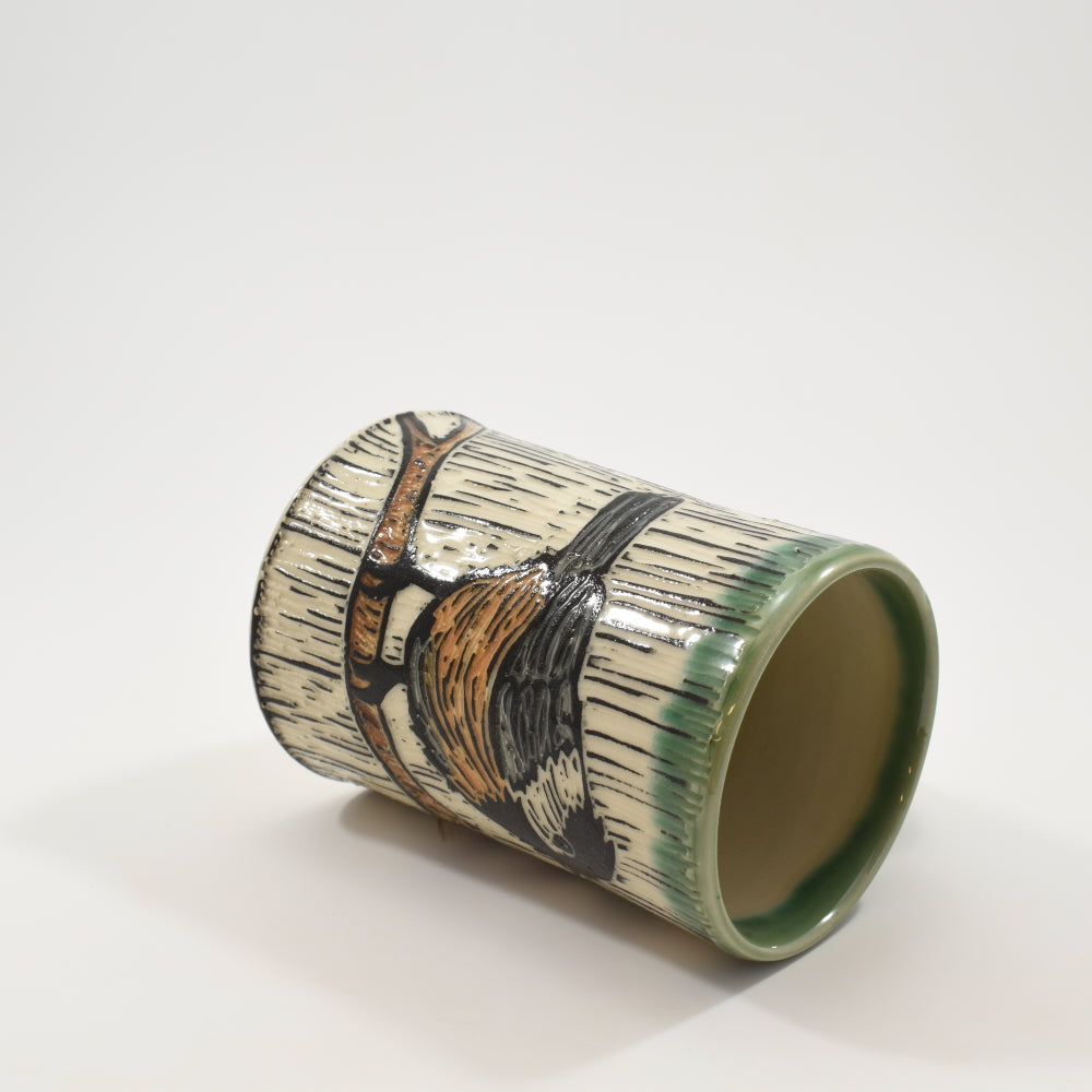 Chickadee Mug - Green