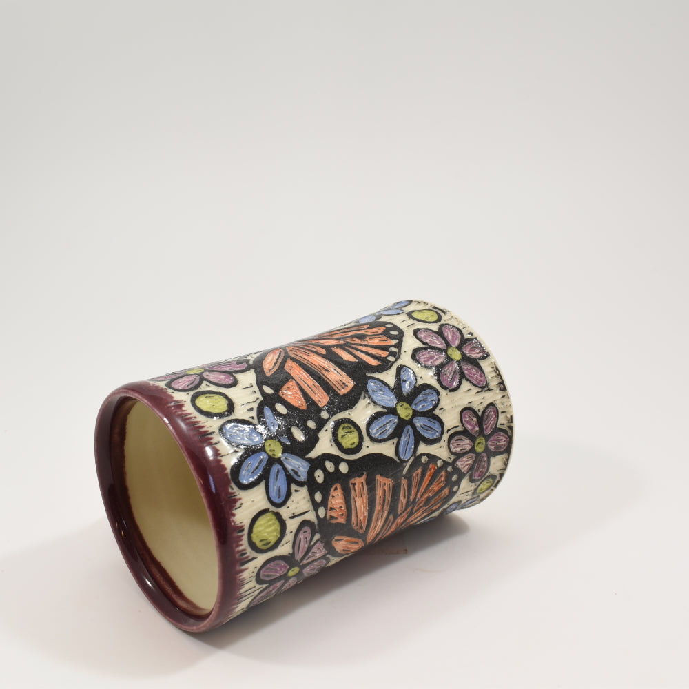 Butterfly (Monarch) Mug - Purple