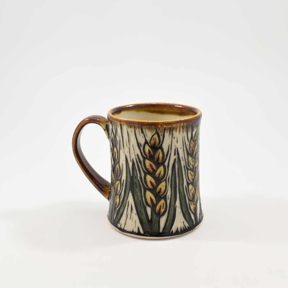 Wheat Short Mug - Amber