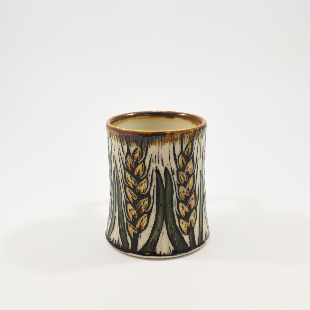 Wheat Short Mug - Amber