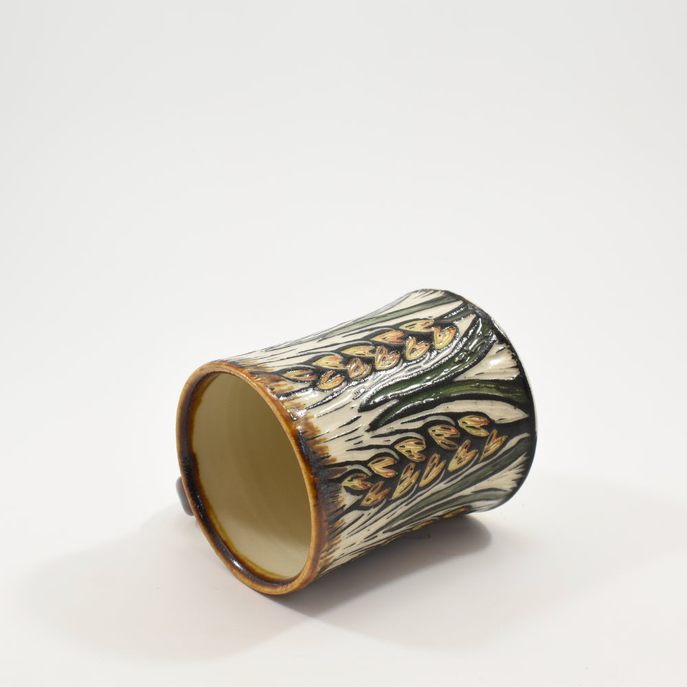 Wheat Short Mug - Amber