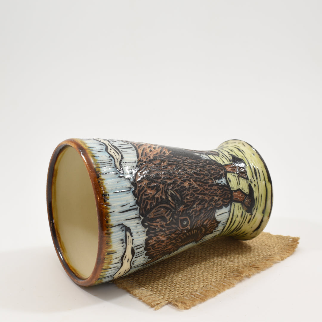 Bison Mug Tall - Amber