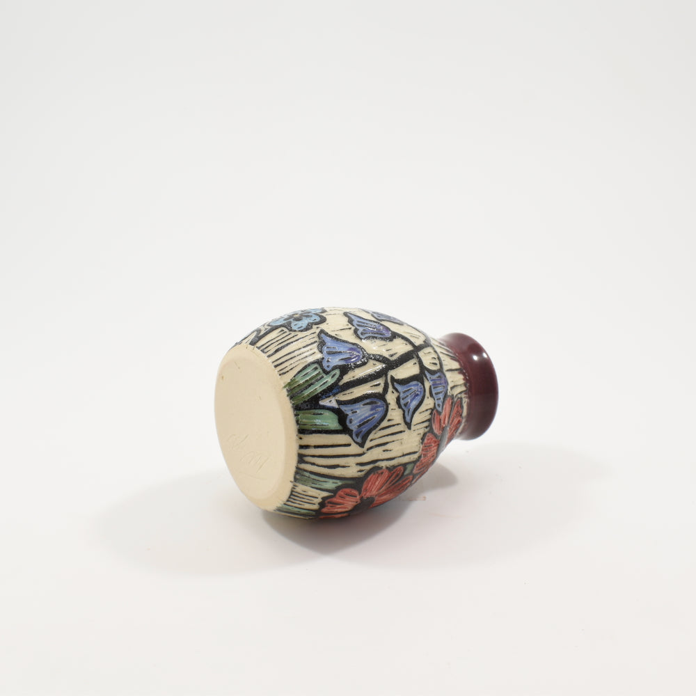 Spring Flower Bud Vase - Purple