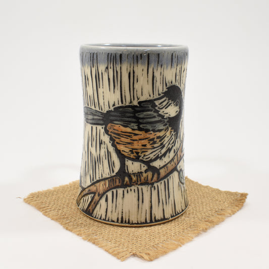 Chickadee Mug - Light Blue