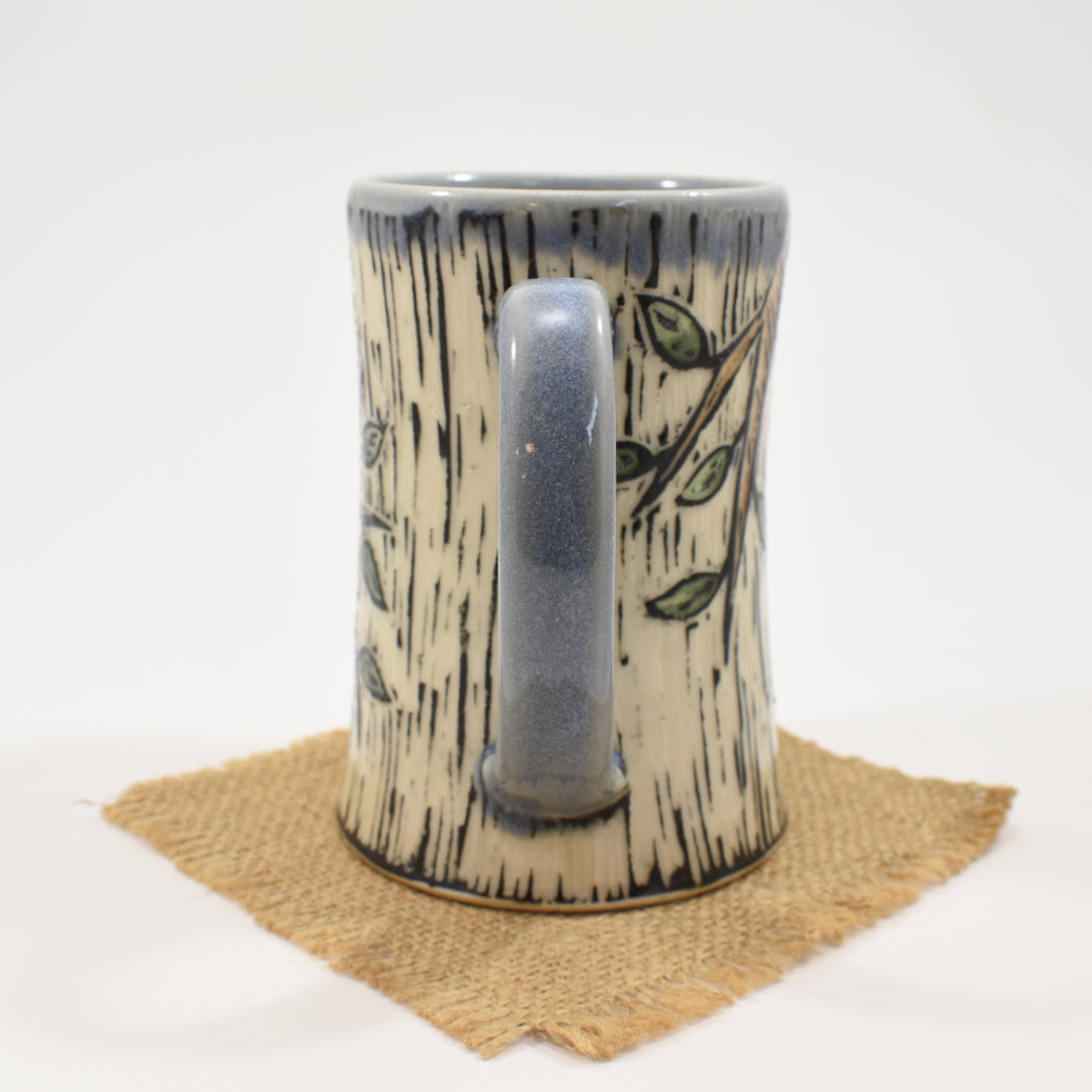 Chickadee Mug - Light Blue