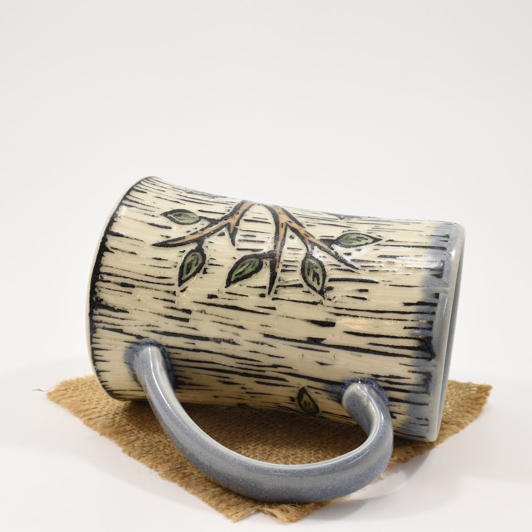 Chickadee Mug - Light Blue