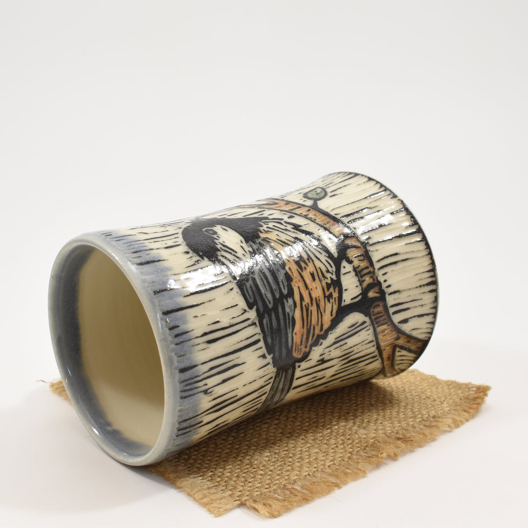 Chickadee Mug - Light Blue