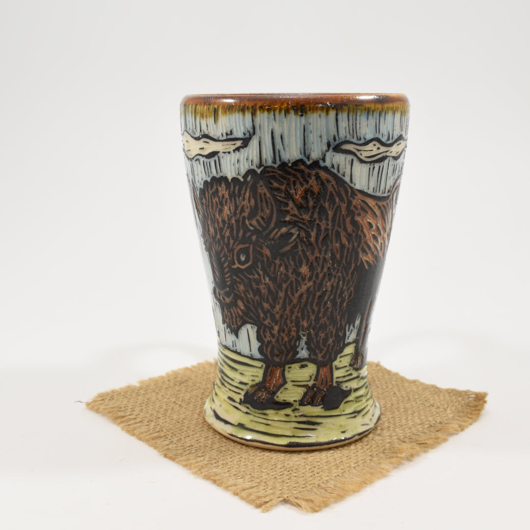 Bison Mug Tall - Amber