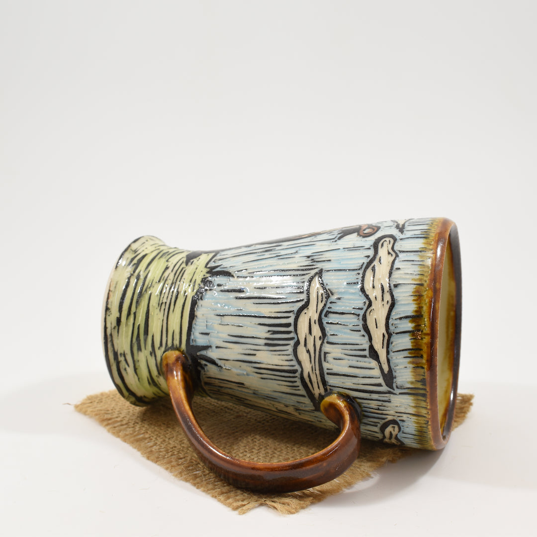 Bison Mug Tall - Amber