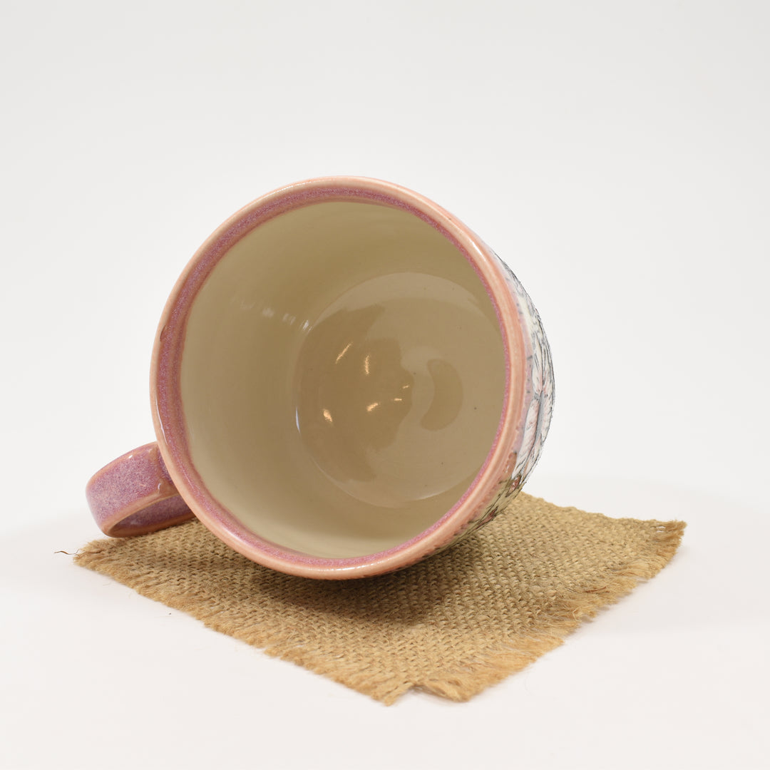 Spring Flowers Teacup - Pink
